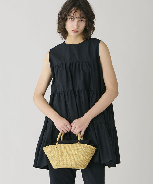 MUUN(ムーニュ)の「MUUN | かごバッグ MINI ECHO WOMEN(かごバッグ・レディース・ブラック系その他/ホワイト系その他5・ONE)」の8枚目の写真