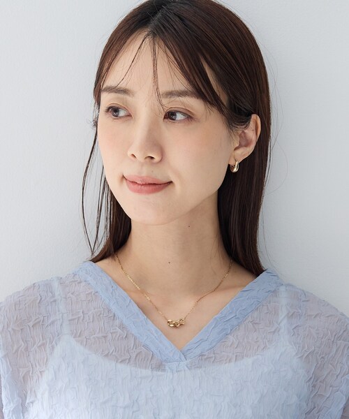 UNTITLED(アンタイトル)の「【ステンレス】チェーントップショート(ネックレス・レディース・シルバー・99)」の7枚目の写真