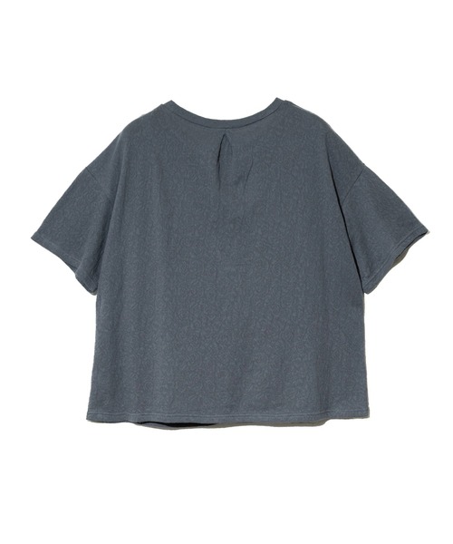 ScoLar(スカラー)の「ScoLar スカラーちゃん ローズJQ TEE(Tシャツ/カットソー・レディース・ホワイト/チャコールグレー・FREE)」の8枚目の写真