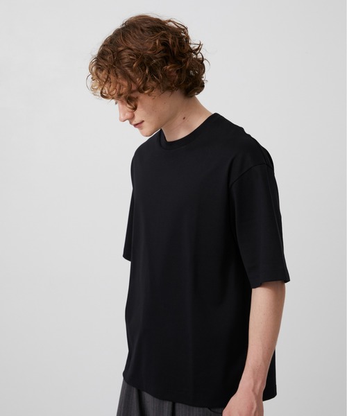 PUBLIC TOKYO(パブリックトウキョウ)の「【大人気】極 ココTEE RELAX FIT /ウォッシャブル/春服/夏服/インナー/伸縮性/耐久性(Tシャツ/カットソー・メンズ・ブラック/ダークグレー/グレイッシュベージュ/ホワイト/グレイッシュブルー・1/2/3)」の3枚目の写真