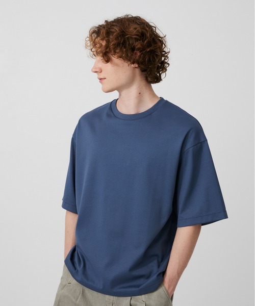 PUBLIC TOKYO（パブリックトウキョウ）の「【大人気】極 ココTEE RELAX FIT /ウォッシャブル/春服/夏服/インナー/伸縮性/耐久性（Tシャツ/カットソー・メンズ・ブラック/ダークグレー/グレイッシュベージュ/ホワイト/グレイッシュブルー・1/2/3）」の18枚目の写真