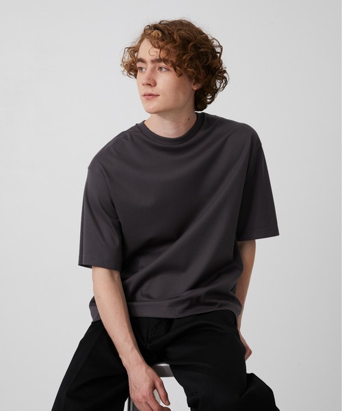 PUBLIC TOKYO（パブリックトウキョウ）の「【大人気】極 ココTEE RELAX FIT /ウォッシャブル/春服/夏服/インナー/伸縮性/耐久性（Tシャツ/カットソー・メンズ・ブラック/ダークグレー/グレイッシュベージュ/ホワイト/グレイッシュブルー・1/2/3）」の22枚目の写真