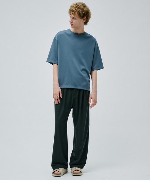 PUBLIC TOKYO(パブリックトウキョウ)の「【大人気】極 ココTEE RELAX FIT /ウォッシャブル/春服/夏服/インナー/伸縮性/耐久性(Tシャツ/カットソー・メンズ・ブラック/ダークグレー/グレイッシュベージュ/ホワイト/グレイッシュブルー・1/2/3)」の10枚目の写真