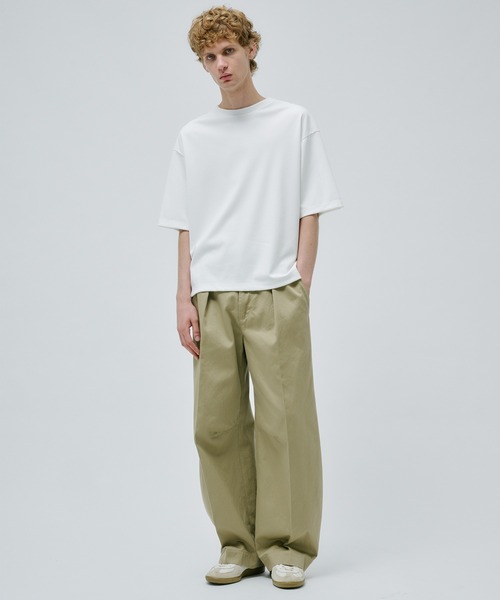 PUBLIC TOKYO(パブリックトウキョウ)の「【大人気】極 ココTEE RELAX FIT /ウォッシャブル/春服/夏服/インナー/伸縮性/耐久性(Tシャツ/カットソー・メンズ・ブラック/ダークグレー/グレイッシュベージュ/ホワイト/グレイッシュブルー・1/2/3)」の6枚目の写真