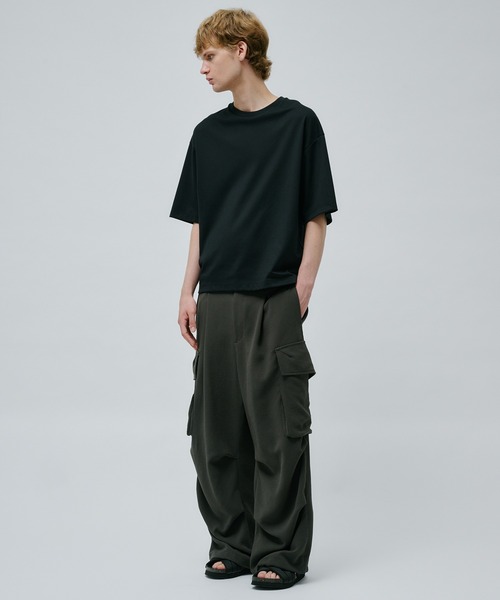 PUBLIC TOKYO(パブリックトウキョウ)の「【大人気】極 ココTEE RELAX FIT /ウォッシャブル/春服/夏服/インナー/伸縮性/耐久性(Tシャツ/カットソー・メンズ・ブラック/ダークグレー/グレイッシュベージュ/ホワイト/グレイッシュブルー・1/2/3)」の14枚目の写真