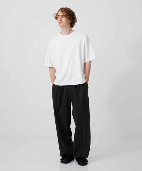 PUBLIC TOKYO(パブリックトウキョウ)の「【大人気】極 ココTEE RELAX FIT /ウォッシャブル/春服/夏服/インナー/伸縮性/耐久性(Tシャツ/カットソー・メンズ・ブラック/ダークグレー/グレイッシュベージュ/ホワイト/グレイッシュブルー・1/2/3)」の18枚目の写真
