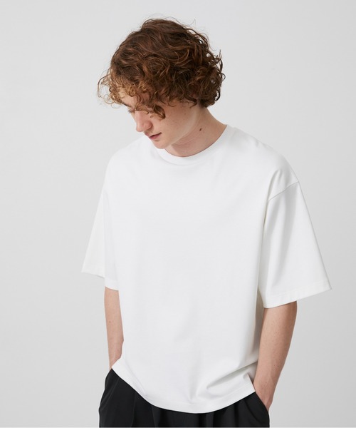 PUBLIC TOKYO(パブリックトウキョウ)の「【大人気】極 ココTEE RELAX FIT /ウォッシャブル/春服/夏服/インナー/伸縮性/耐久性(Tシャツ/カットソー・メンズ・ブラック/ダークグレー/グレイッシュベージュ/ホワイト/グレイッシュブルー・1/2/3)」の20枚目の写真