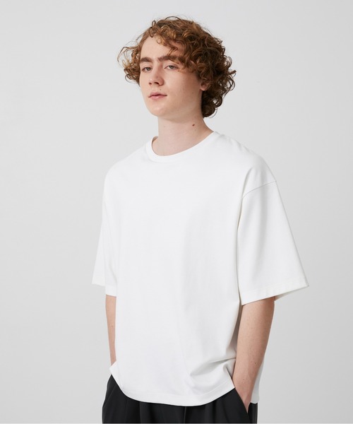 PUBLIC TOKYO(パブリックトウキョウ)の「【大人気】極 ココTEE RELAX FIT /ウォッシャブル/春服/夏服/インナー/伸縮性/耐久性(Tシャツ/カットソー・メンズ・ブラック/ダークグレー/グレイッシュベージュ/ホワイト/グレイッシュブルー・1/2/3)」の21枚目の写真