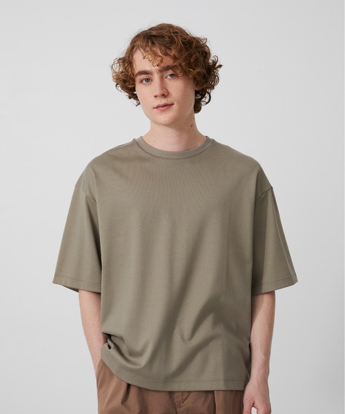 PUBLIC TOKYO（パブリックトウキョウ）の「【大人気】極 ココTEE RELAX FIT /ウォッシャブル/春服/夏服/インナー/伸縮性/耐久性（Tシャツ/カットソー・メンズ・ブラック/ダークグレー/グレイッシュベージュ/ホワイト/グレイッシュブルー・1/2/3）」の20枚目の写真