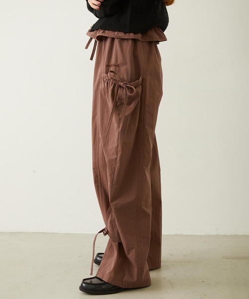MILKFED.（ミルクフェド）の「RIBBON PANTS（その他パンツ・レディース・ブラック/ブラウン/オリーブ・S/M）」の5枚目の写真