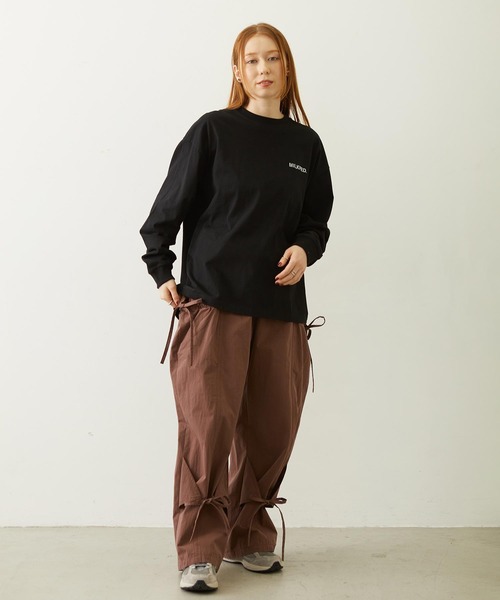 MILKFED.（ミルクフェド）の「RIBBON PANTS（その他パンツ・レディース・ブラック/ブラウン/オリーブ・S/M）」の15枚目の写真