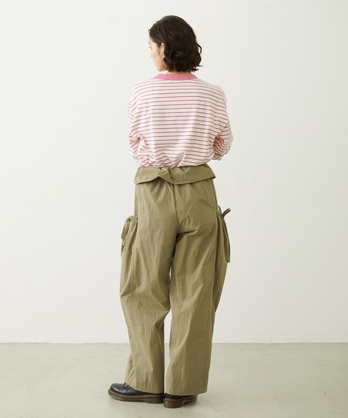 MILKFED.（ミルクフェド）の「RIBBON PANTS（その他パンツ・レディース・ブラック/ブラウン/オリーブ・S/M）」の22枚目の写真