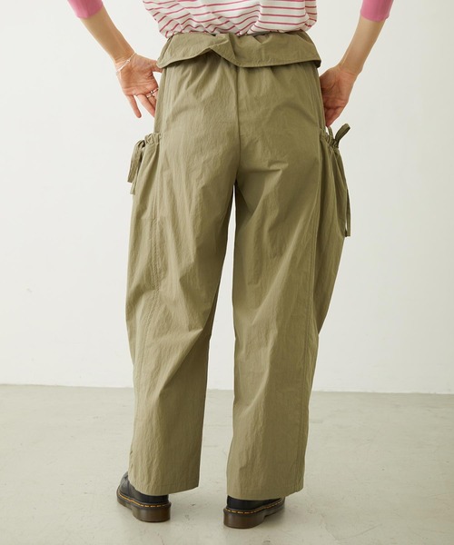 MILKFED.（ミルクフェド）の「RIBBON PANTS（その他パンツ・レディース・ブラック/ブラウン/オリーブ・S/M）」の16枚目の写真