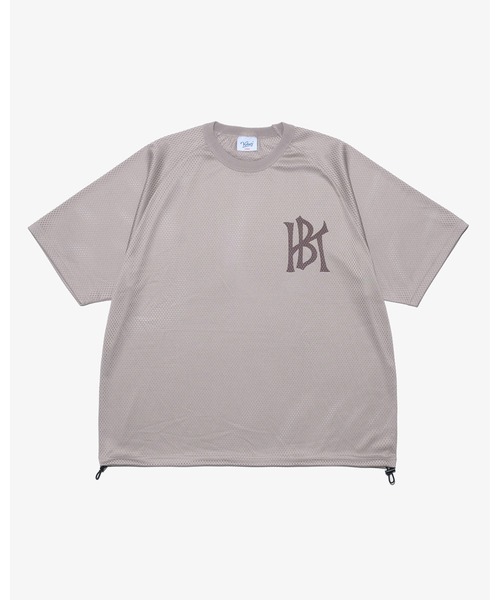 KEBOZ（ケボズ）の「WS MESH TEE（Tシャツ/カットソー・メンズ・ブラック/ホワイト/ミント/ベージュ/ネイビー/カモフラージュ・S/M/L/XL/2XL）」の3枚目の写真