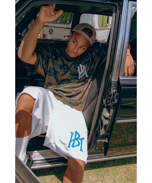 KEBOZ（ケボズ）の「WS MESH TEE（Tシャツ/カットソー・メンズ・ブラック/ホワイト/ミント/ベージュ/ネイビー/カモフラージュ・S/M/L/XL/2XL）」の20枚目の写真
