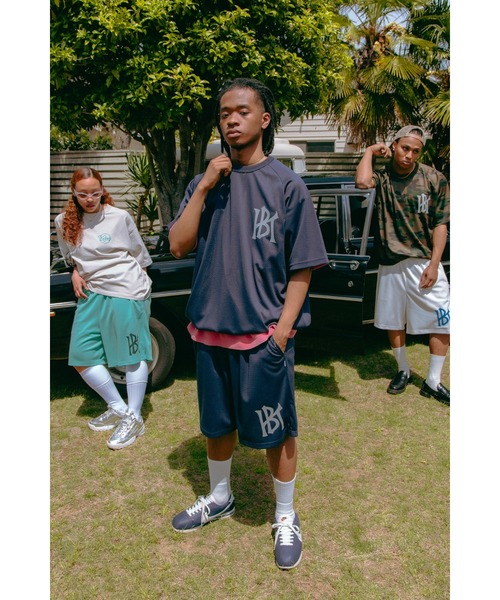 KEBOZ（ケボズ）の「WS MESH TEE（Tシャツ/カットソー・メンズ・ブラック/ホワイト/ミント/ベージュ/ネイビー/カモフラージュ・S/M/L/XL/2XL）」の18枚目の写真