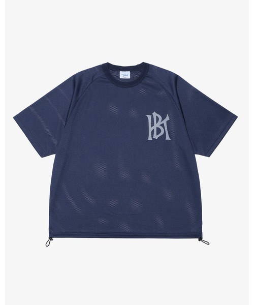 KEBOZ（ケボズ）の「WS MESH TEE（Tシャツ/カットソー・メンズ・ブラック/ホワイト/ミント/ベージュ/ネイビー/カモフラージュ・S/M/L/XL/2XL）」の7枚目の写真