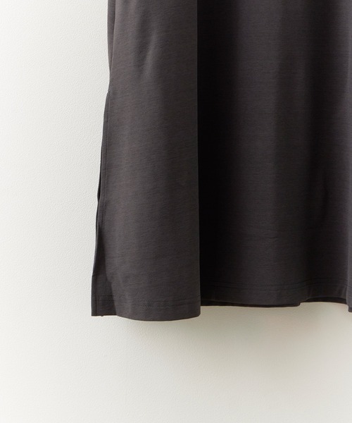 THOUSAND MILE(サウザンドマイル)の「THOUSAND MILE/サウザンドマイル SHORT SLEEVE OP シンプル ナチュラル レディース 2026年 夏 夏服(ワンピース・レディース・ホワイト/ブラック/ブラウン・FREE)」の6枚目の写真