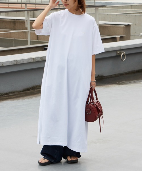 THOUSAND MILE(サウザンドマイル)の「THOUSAND MILE/サウザンドマイル SHORT SLEEVE OP シンプル ナチュラル レディース 2026年 夏 夏服(ワンピース・レディース・ホワイト/ブラック/ブラウン・FREE)」の14枚目の写真