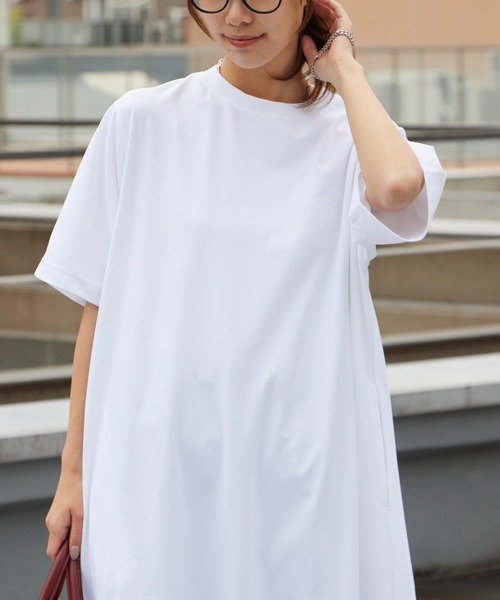 THOUSAND MILE(サウザンドマイル)の「THOUSAND MILE/サウザンドマイル SHORT SLEEVE OP シンプル ナチュラル レディース 2026年 夏 夏服(ワンピース・レディース・ホワイト/ブラック/ブラウン・FREE)」の17枚目の写真