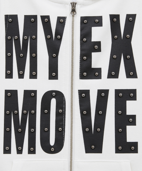 Midnight Move(ミッドナイトムーブ)の「hood top (white)(Tシャツ/カットソー・レディース・その他・FREE)」の3枚目の写真