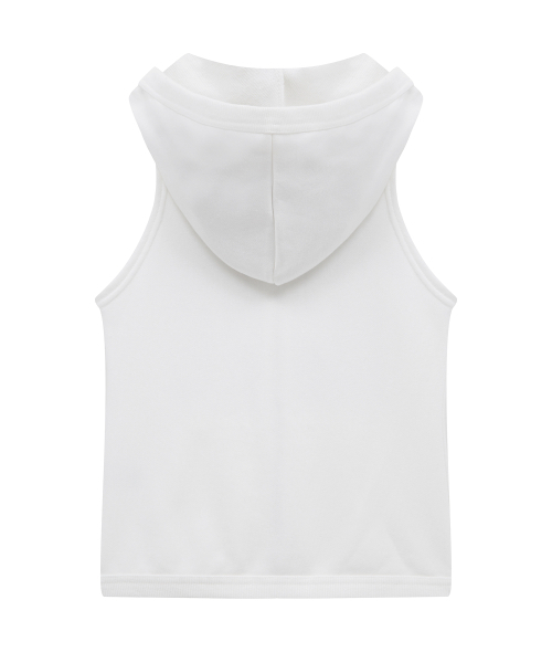 Midnight Move(ミッドナイトムーブ)の「hood top (white)(Tシャツ/カットソー・レディース・その他・FREE)」の4枚目の写真