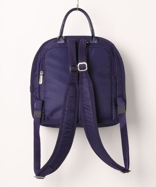 Kanana project(カナナプロジェクト)の「カナナプロジェクト リュックサック 7L PJ1-D2(バックパック/リュック・レディース・バーガンディー/ネイビー・FREE)」の3枚目の写真