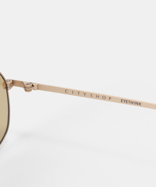 CITYSHOP（シティーショップ）の「EYETHINK x CITYSHOP サングラス[C1-BR-B]（サングラス・レディース・ブラウン・FREE）」の6枚目の写真