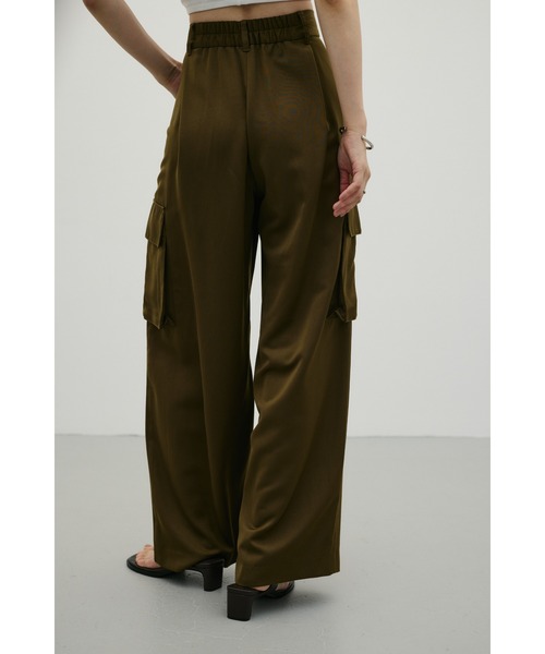 STYLEMIXER(スタイルミキサー)の「サテンカーゴパンツ(カーゴパンツ・レディース・ブラック/アイボリー/カーキ・SMALL/MEDIUM)」の19枚目の写真