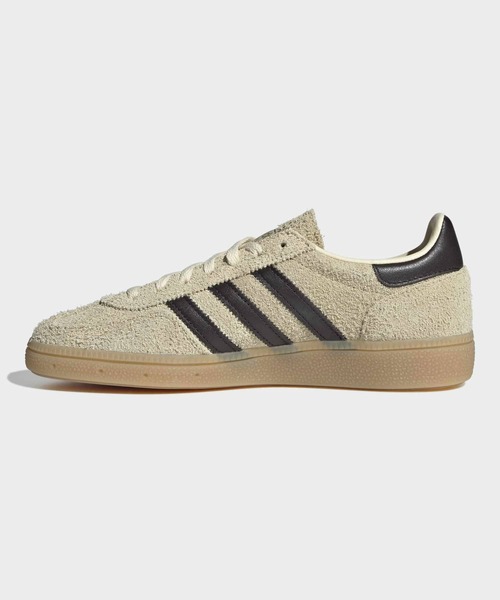 adidas（アディダス）の「ハンドボール スペツィアル / HANDBALL SPEZIAL / アディダスオリジナルス adidas Originals（スニーカー・レディース・ベージュ・22.0cm/23.0cm/22.5cm/26.0cm/25.5cm/25.0cm/24.5cm/24.0cm/23.5cm/29.0cm/28.5cm/28.0cm/27.5cm/27.0cm/26.5cm）」の6枚目の写真