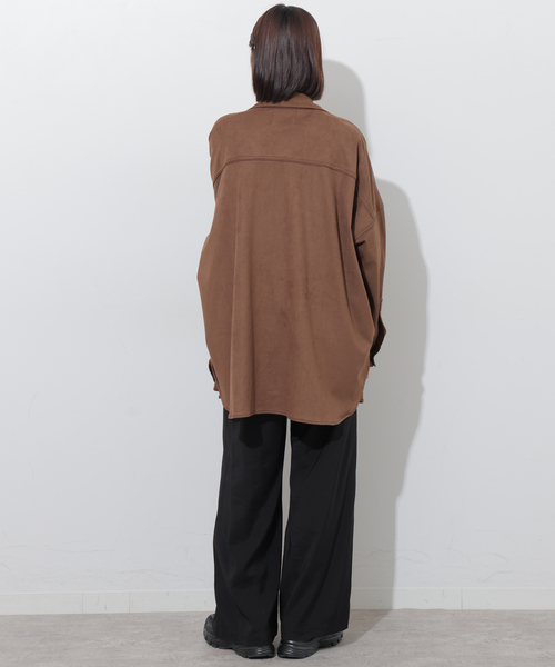 JOURNAL STANDARD relume（ジャーナルスタンダード　レリューム）の「フィブリルインタックイージーパンツ（その他パンツ・レディース・ブラック/ブラウン/ベージュ・38/36）」の6枚目の写真