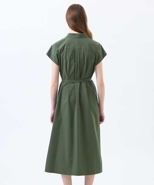 MACKINTOSH PHILOSOPHY(マッキントッシュ フィロソフィー)の「レインシャツワンピース(ワンピース・レディース・カーキ/ブラック・38/36)」の8枚目の写真