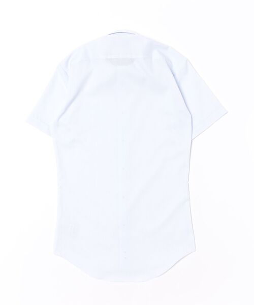 TOKYO SHIRTS(トウキョウシャツ)の「【吸水速乾】 形態安定ノンアイロン ボタンダウン 半袖ビジネスワイシャツ(ビジネスシャツ・メンズ・サックスブルー・首回り37cm/首回り39cm/首回り41cm/首回り42cm/首回り43cm)」の7枚目の写真