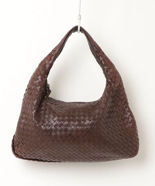 Bottega Veneta イントレチャート　バッグ　ホーボー　ラージ セール/ブランド古着】イントレチャートホーボーバッグ（トートバッグ