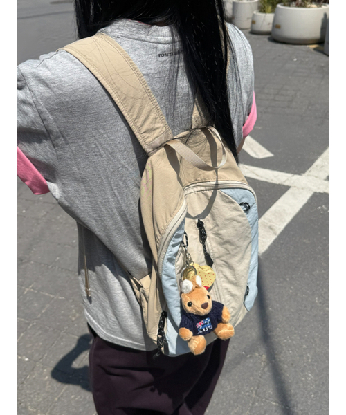 Salad bowls（サラダボール）の「503 LIP LIGHT BACKPACK [BEIGE]（バックパック/リュック・レディース・Beige・FREE）」の9枚目の写真