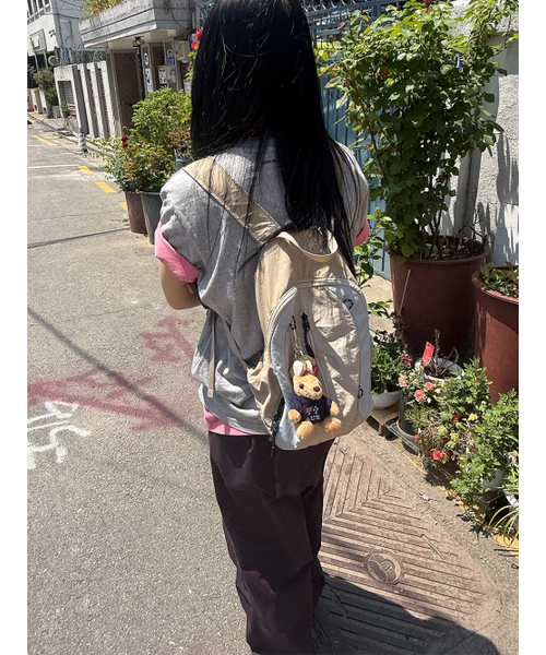Salad bowls（サラダボール）の「503 LIP LIGHT BACKPACK [BEIGE]（バックパック/リュック・レディース・Beige・FREE）」の10枚目の写真