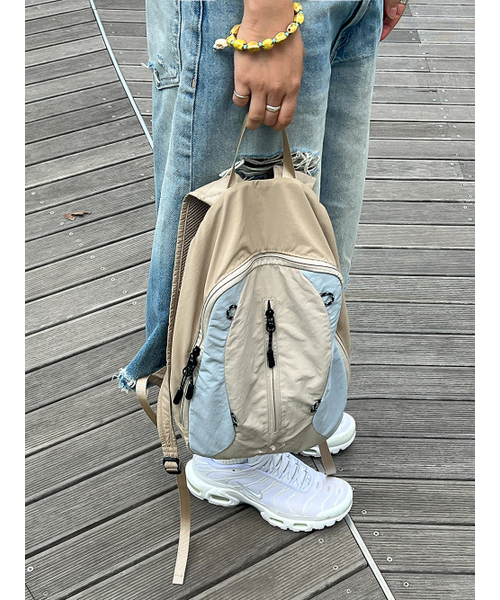 Salad bowls（サラダボール）の「503 LIP LIGHT BACKPACK [BEIGE]（バックパック/リュック・レディース・Beige・FREE）」の12枚目の写真