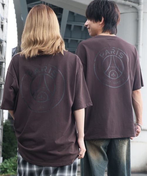 PARIS SAINT-GERMAIN(パリサンジェルマン)の「【Paris Saint-Germain/パリサンジェルマン】アソートロゴ アートワークデザイン 半袖Tシャツ(Tシャツ/カットソー・メンズ・ブラック系1/ホワイト系3/ホワイト系1/ブラック系3/ブラック系2/ホワイト系2/ブラウン系3/ブラウン系1/ブラウン系2・M/L/XL)」の9枚目の写真