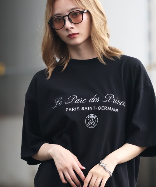 PARIS SAINT-GERMAIN(パリサンジェルマン)の「【Paris Saint-Germain/パリサンジェルマン】アソートロゴ アートワークデザイン 半袖Tシャツ(Tシャツ/カットソー・メンズ・ブラック系1/ホワイト系3/ホワイト系1/ブラック系3/ブラック系2/ホワイト系2/ブラウン系3/ブラウン系1/ブラウン系2・M/L/XL)」の14枚目の写真