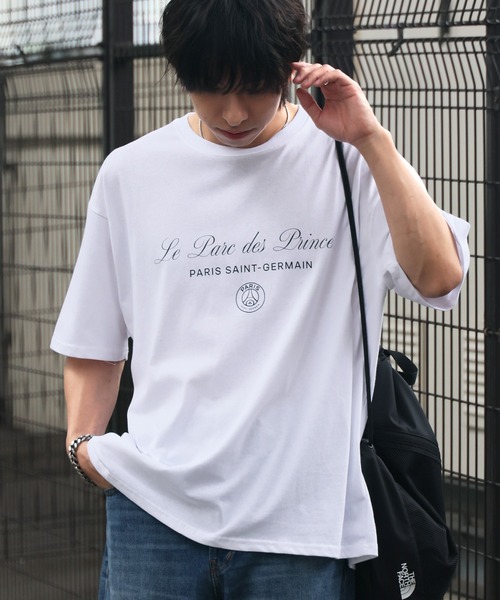 PARIS SAINT-GERMAIN(パリサンジェルマン)の「【Paris Saint-Germain/パリサンジェルマン】アソートロゴ アートワークデザイン 半袖Tシャツ(Tシャツ/カットソー・メンズ・ブラック系1/ホワイト系3/ホワイト系1/ブラック系3/ブラック系2/ホワイト系2/ブラウン系3/ブラウン系1/ブラウン系2・M/L/XL)」の20枚目の写真