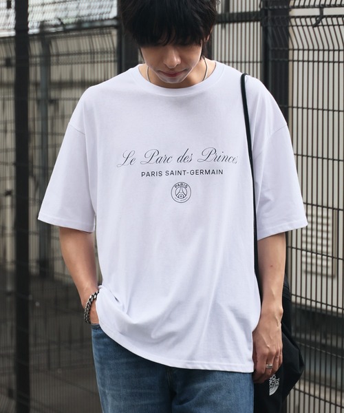 PARIS SAINT-GERMAIN(パリサンジェルマン)の「【Paris Saint-Germain/パリサンジェルマン】アソートロゴ アートワークデザイン 半袖Tシャツ(Tシャツ/カットソー・メンズ・ブラック系1/ホワイト系3/ホワイト系1/ブラック系3/ブラック系2/ホワイト系2/ブラウン系3/ブラウン系1/ブラウン系2・M/L/XL)」の21枚目の写真