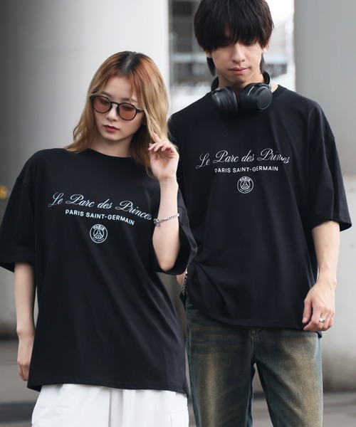 PARIS SAINT-GERMAIN(パリサンジェルマン)の「【Paris Saint-Germain/パリサンジェルマン】アソートロゴ アートワークデザイン 半袖Tシャツ(Tシャツ/カットソー・メンズ・ブラック系1/ホワイト系3/ホワイト系1/ブラック系3/ブラック系2/ホワイト系2/ブラウン系3/ブラウン系1/ブラウン系2・M/L/XL)」の10枚目の写真