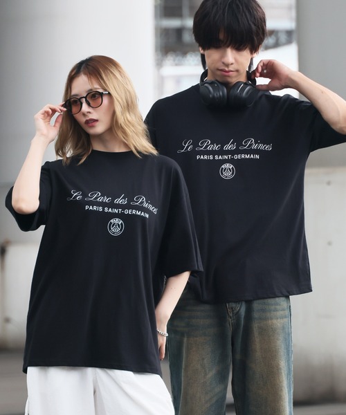 PARIS SAINT-GERMAIN(パリサンジェルマン)の「【Paris Saint-Germain/パリサンジェルマン】アソートロゴ アートワークデザイン 半袖Tシャツ(Tシャツ/カットソー・メンズ・ブラック系1/ホワイト系3/ホワイト系1/ブラック系3/ブラック系2/ホワイト系2/ブラウン系3/ブラウン系1/ブラウン系2・M/L/XL)」の11枚目の写真