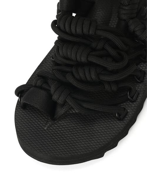 beautiful people（ビューティフルピープル）の「beautiful people/ビューティフルピープル/SUICOKE engineering sandals（サンダル・レディース・ブラック・10）」の5枚目の写真