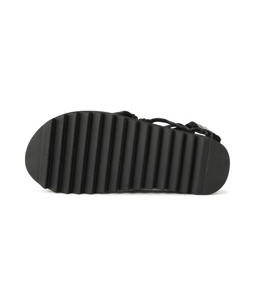beautiful people（ビューティフルピープル）の「beautiful people/ビューティフルピープル/SUICOKE engineering sandals（サンダル・レディース・ブラック・10）」の9枚目の写真