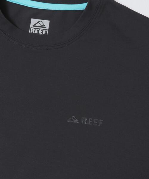 REEF(リーフ)の「REEF 1POINT LOGO RASH SHORT-SLEEVE T-SHIRTS(Tシャツ/カットソー・メンズ・ブラック/ホワイト・LARGE/MEDIUM)」の10枚目の写真