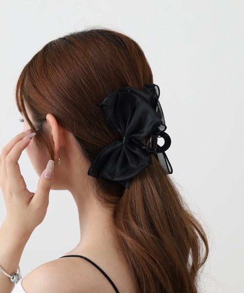 liberty select シアーリボンバンスクリップ（バレッタ/ヘアクリップ