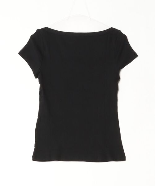 BANANA REPUBLIC FACTORY STORE(バナナリパブリック ファクトリーストア)の「BANANA REPUBLIC FACTORY STORE リブボートネックトップス(Tシャツ/カットソー・レディース・ブラック/ホワイト/ネイビー・L/S/M/XS)」の10枚目の写真