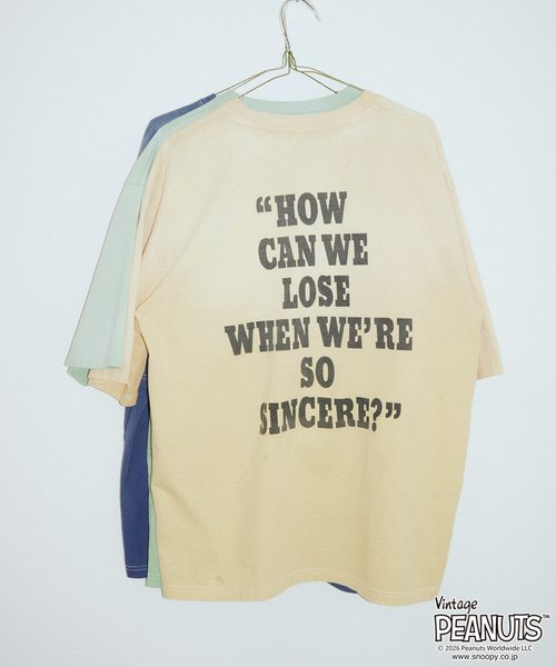 FRAMeWORK（フレームワーク）の「JOHNBULL/ジョンブル PEANUTS CHARLIE BROWN TEE（Tシャツ/カットソー・レディース・イエロー・FREE）」の19枚目の写真