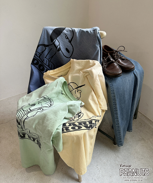 FRAMeWORK（フレームワーク）の「JOHNBULL/ジョンブル PEANUTS CHARLIE BROWN TEE（Tシャツ/カットソー・レディース・イエロー・FREE）」の11枚目の写真